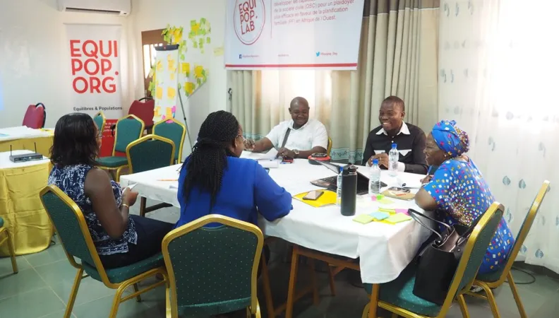 Change Lab : développer les capacités des OSC pour un plaidoyer plus efficace en faveur de la planification familiale en Afrique de l’ouest