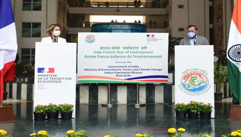 En Inde, l'AFD signe trois accords lors de la visite de la ministre Barbara Pompili