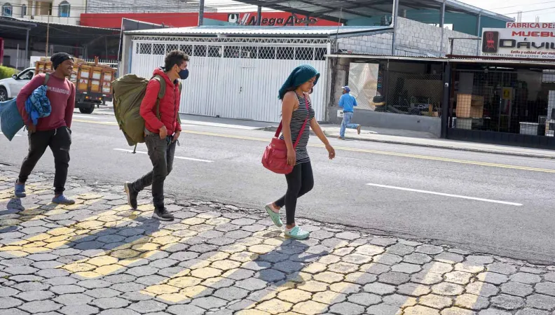 Projet Cruzando fronteras, Colombie, Equateur, migrants vénézuéliens