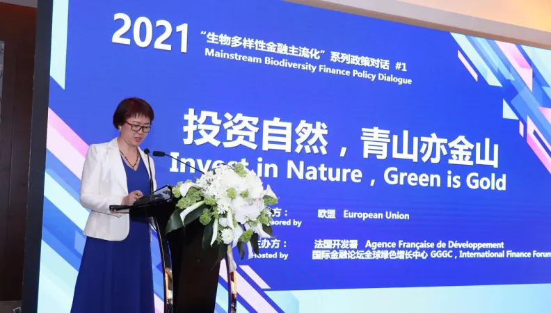 « Invest in Nature, Green is Gold » : premier dialogue Chine-France-Union européenne sur la politique de financement de la biodiversité de 2021