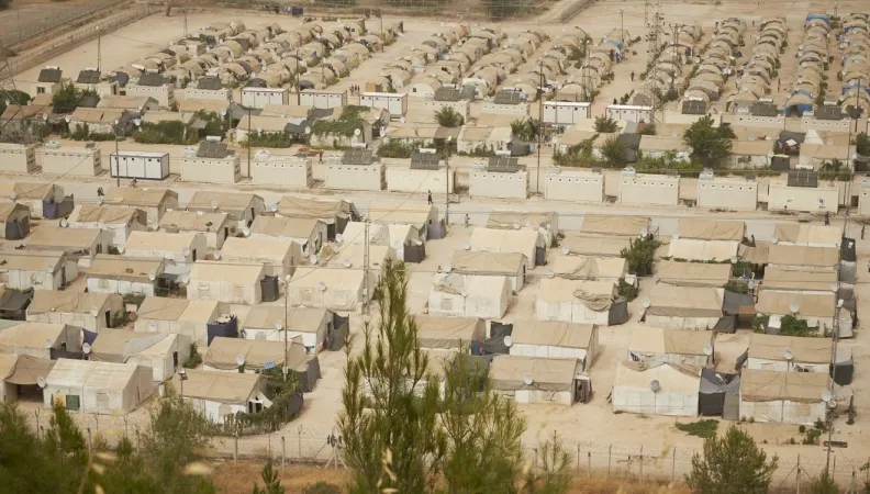 Camp de réfugiés de Nizip, en Turquie, à la frontière avec la Syrie