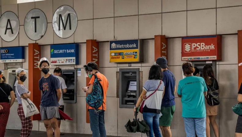 Distributeurs automatiques aux Philippines