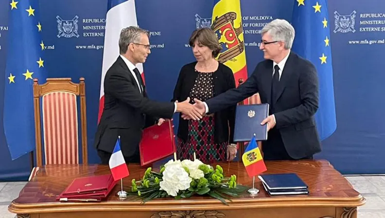 L’accord intergouvernemental entre la France et la Moldavie ainsi qu’un premier prêt de soutien au budget de l’Etat moldave