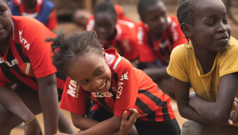 Entraînement de football au Kenya avec les Kibera Black Stars, projet lauréat d’Impact 2024 International