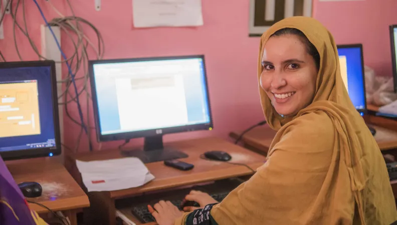 Cap insertion - Salle informatique