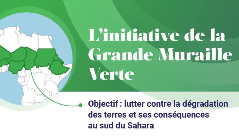 infographie grande muraille verte Sahel
