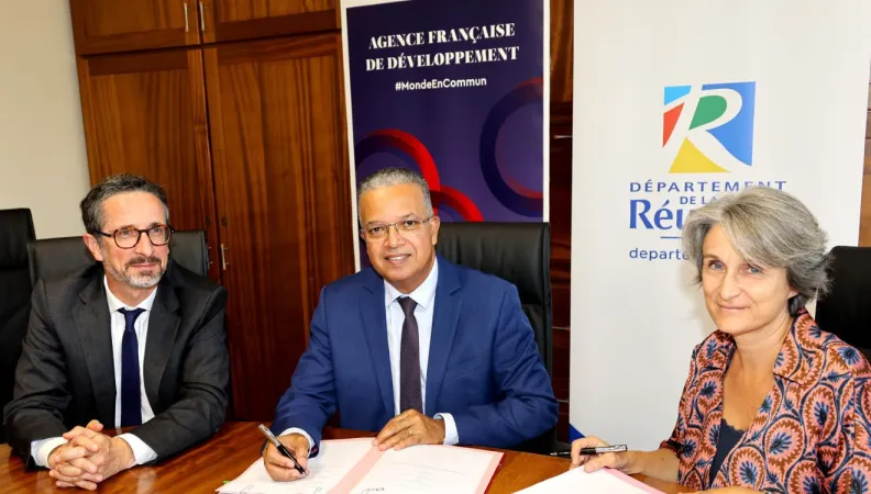 Partenariat entre l’État, le conseil départemental de La Réunion et l’AFD