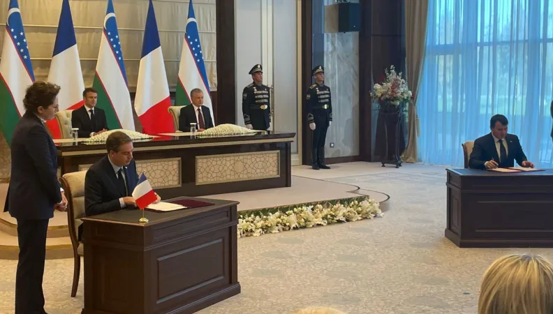 Le groupe AFD accélère son soutien à l’Ouzbékistan à l’occasion de la visite du président français Emmanuel Macron