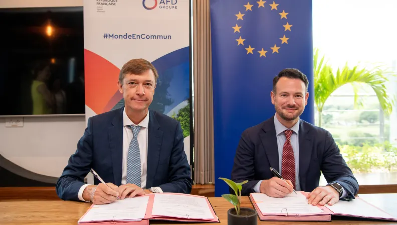 Signature de l'accord