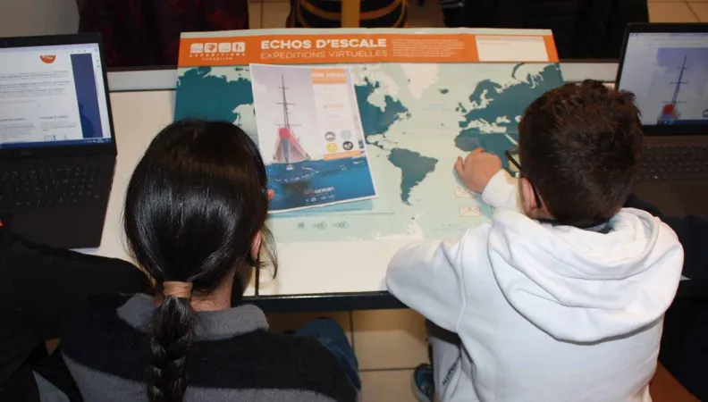 L'AFD accompgane la fondation Tara Ocean pour sensibiliser les jeunes au développement durable