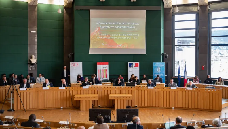 Inauguration officielle du Pôle, le 4 avril 2024 à Clermont-Ferrand.