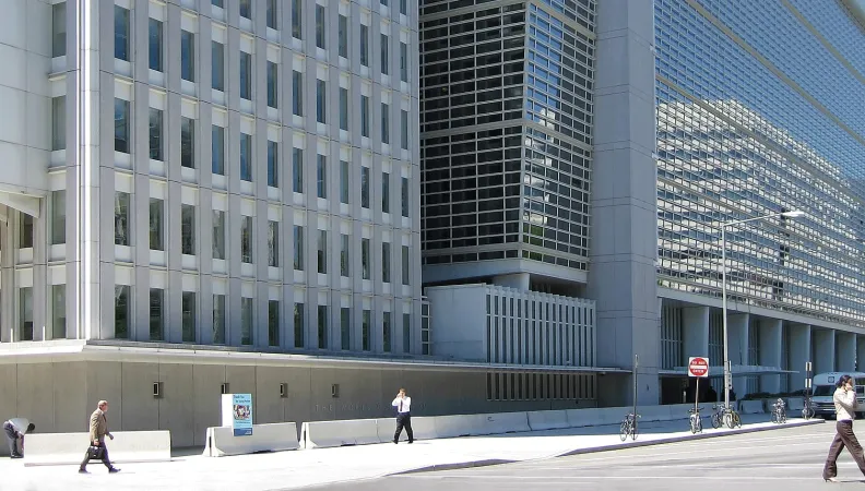 La Banque Mondiale à Washington