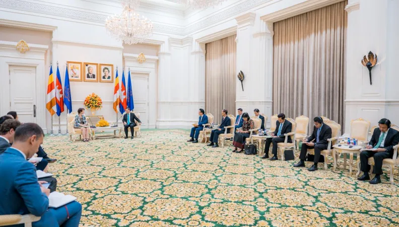 Marie-Hélène Loison au Cambodge
