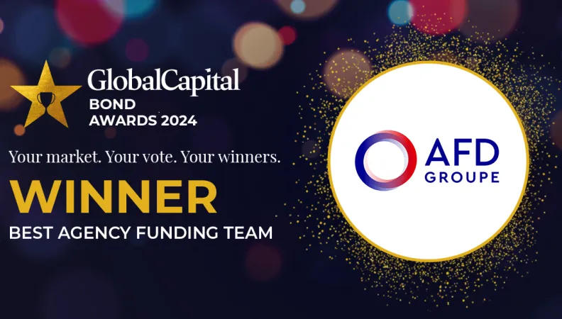 Agence Française de développement - Global capital bond award - Best Agency Funding Team