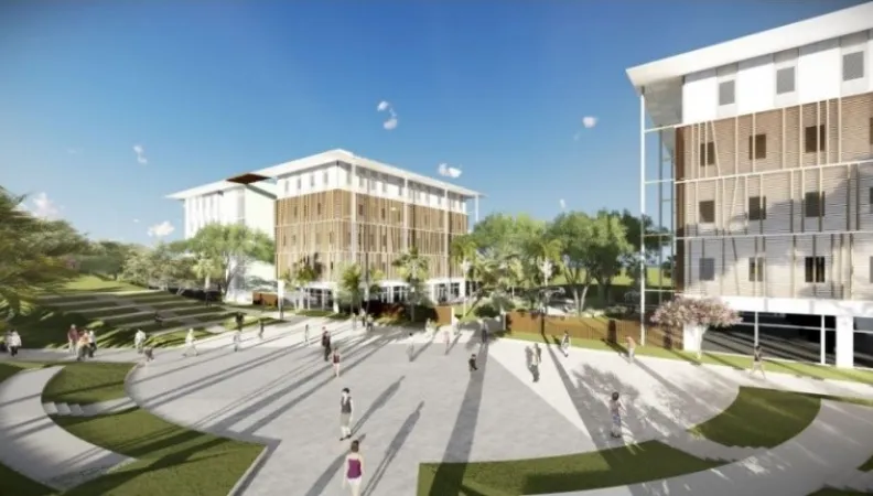 La SEDRE et l’AFD partenaires pour aménager la ZAC Triangle de l’Oasis, un projet structu-rant pour la commune du Port.