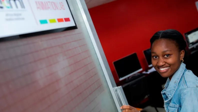 industrias culturales y creativas, estudiante, Africa Digital Media Institute, Kenia