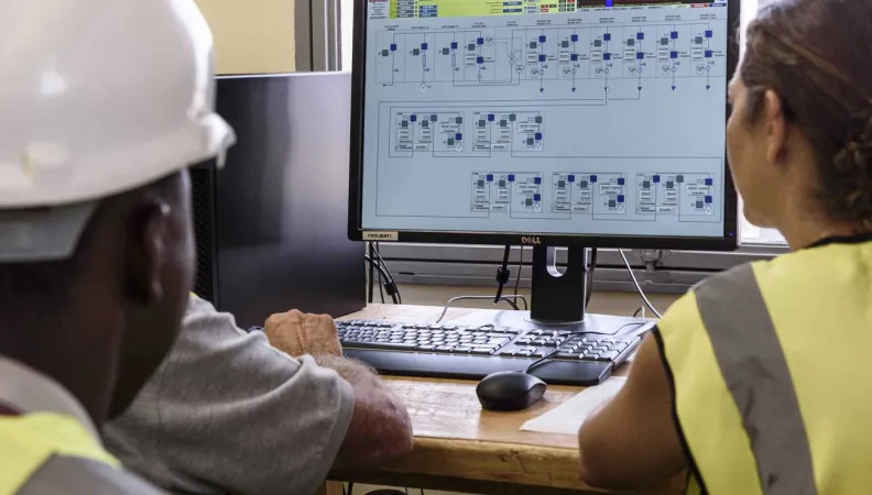 Projet de centrale solaire