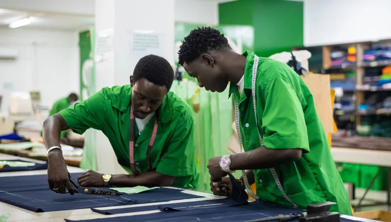 Entreprise textile spécialisée dans la confection de costume