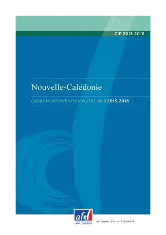 Cadre d'intervention : Nouvelle-Calédonie