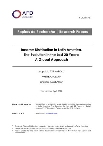 Income Distribution in Latin America-Tornarolli-Ciaschi-Galeano_couv