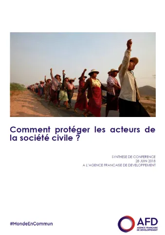 Synthèse conférence "Comment protéger les acteurs de la société civile"