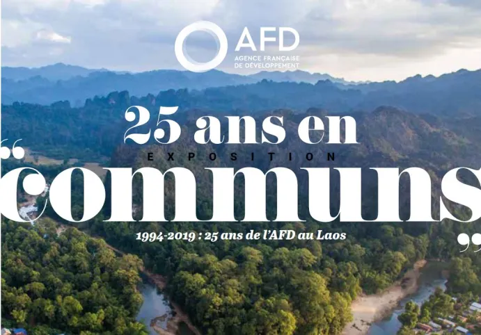 AFD exhibition in Laos - 25 years in common
