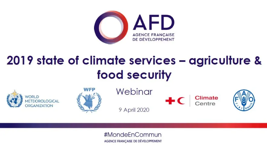 2019 State of Climate Services Report - Speakers' presentations