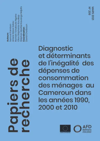 Inégalité_dépenses conso ménages_Cameroun_couv