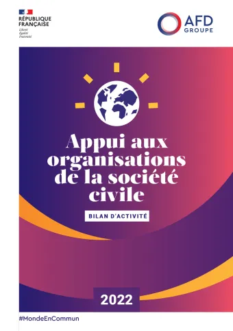Appui aux organisations de la société civile - Bilan d'activité 2022