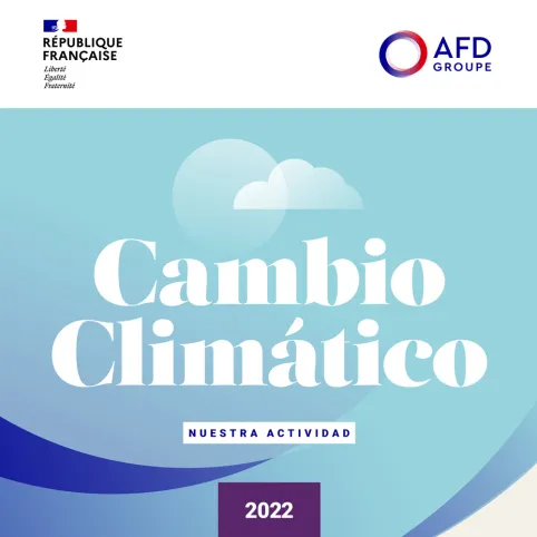 Infografia - La actividad cambio climatico del grupo AFD en 2022