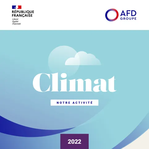 Infographie - L'activité climat du groupe AFD en 2022
