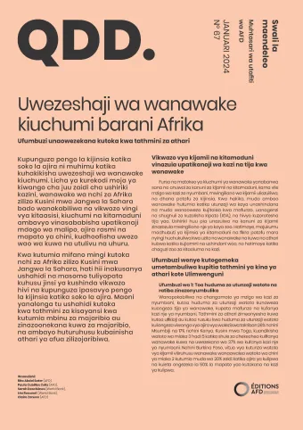 Couv QDD 67 VERSION SWAHILI