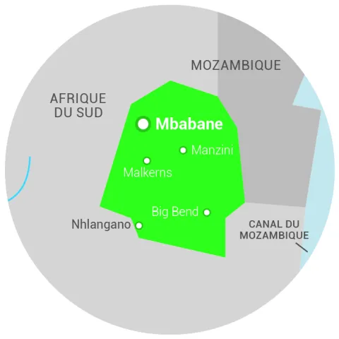 Carte Eswatini