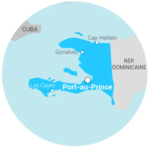 Carte Haïti