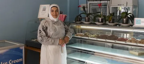 Safa Masri in Tripoli, Lebanon