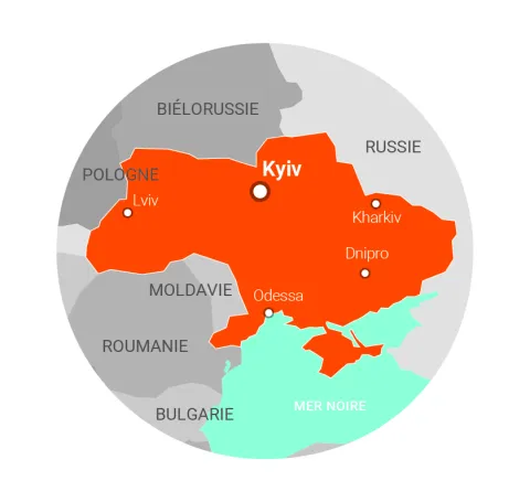 Carte Ukraine