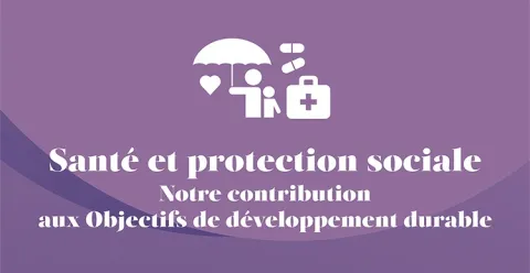 L'infographie sur la santé et la protection sociale