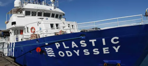 Une opération de dépollution des océans