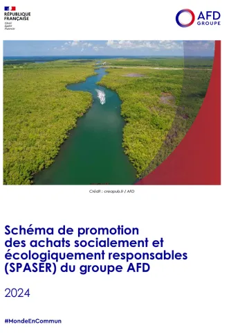 Schéma de promotion des achats socialement et écologiquement responsables (SPASER) du groupe AFD 2024