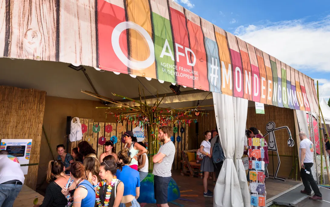 L'AFD aux Solidays en 2017
