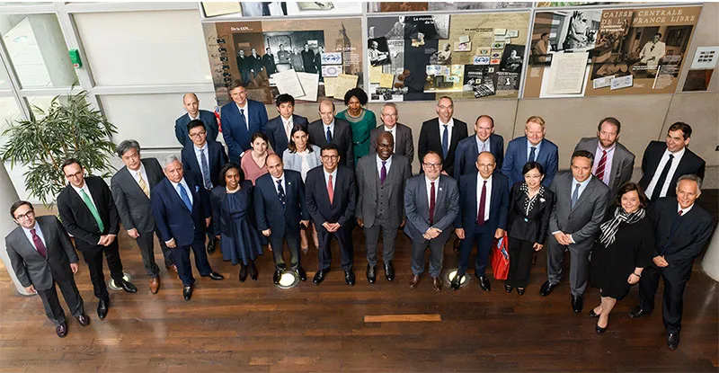 Les représentants des banques de développement du réseau IDFC